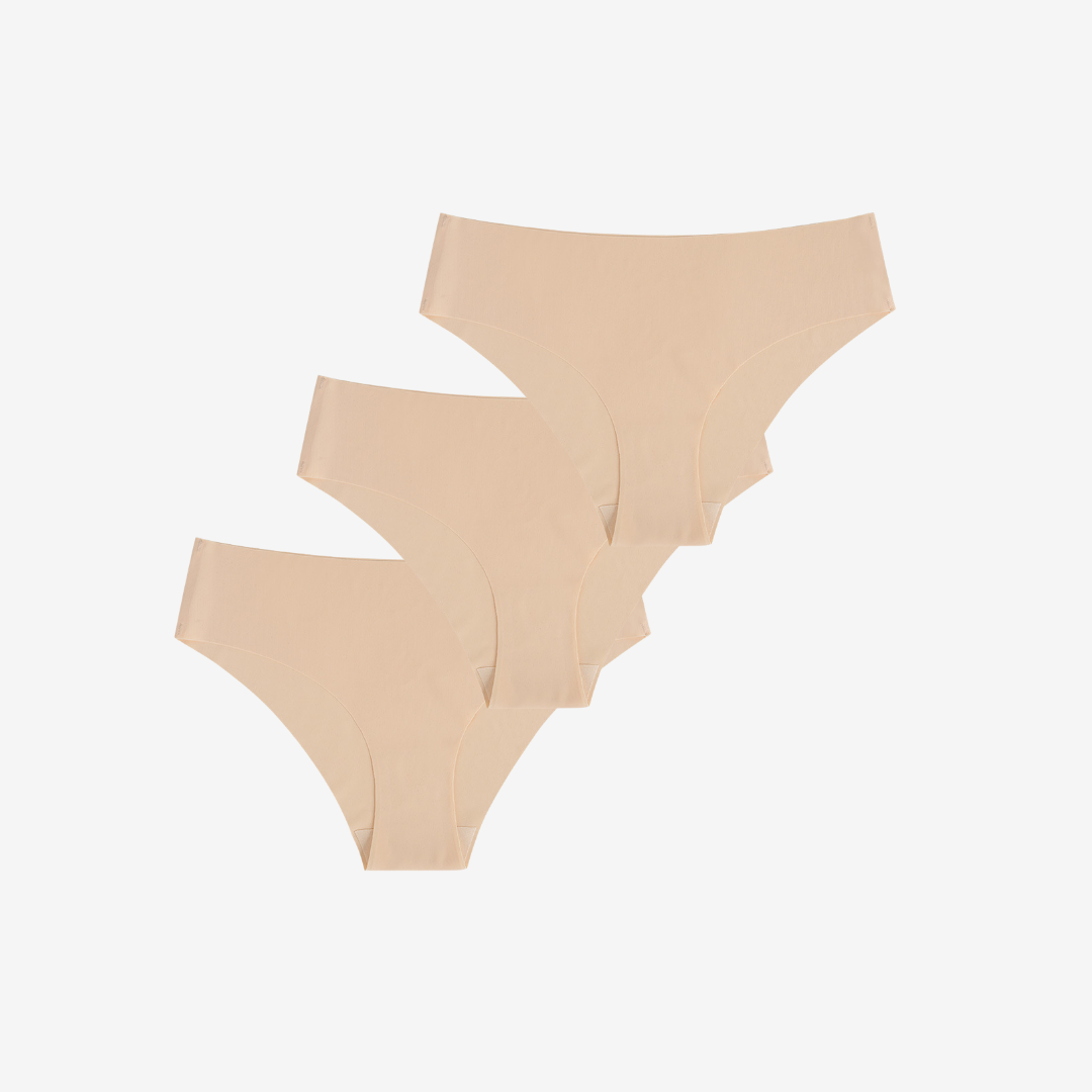 NUBELLE - Nahtloser Brazilian Comfort 3er Set